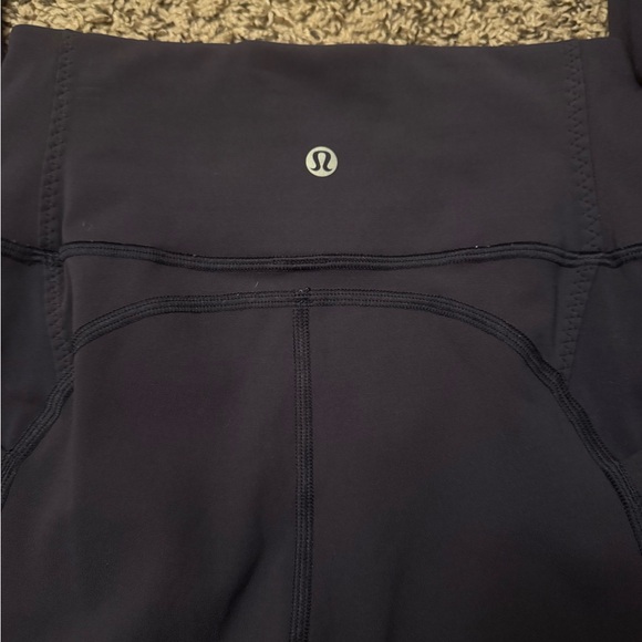 Lululemon Navy Blue Full Length Leggings - Picture 3 of 7